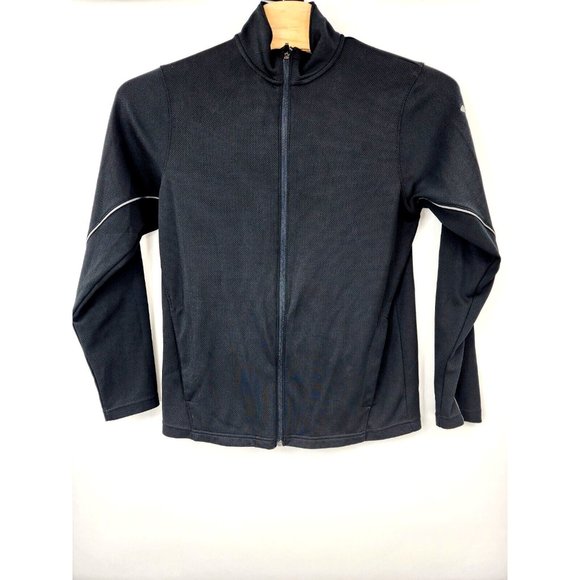 Under Armour Lightweight‎ Jacket Mens Size Medium Black Full Zip Long Sleeve - Picture 2 of 12